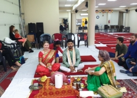 Marriage in Brussels Mandir 13.10.2019