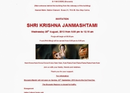 Shri Krishan Janmashtami - 28.08.2013